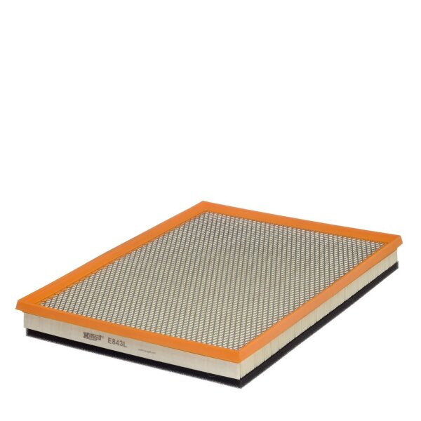 Air filter insert 394-283mm HENGST FILTER suitable for e.g. RENAULT TRUCKS