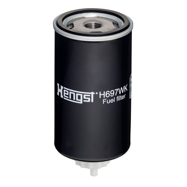Screw-on fuel filter Ø76mm 152mm HENGST FILTER for KUBOTA and others