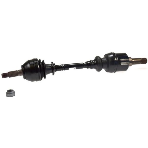 Antriebswelle 576mm mit Mutter SPIDAN für PEUGEOT 205 II