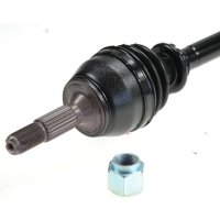 Antriebswelle 627mm mit Mutter SPIDAN für PEUGEOT 106 II