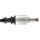 Antriebswelle 627mm mit Mutter SPIDAN für PEUGEOT 106 II