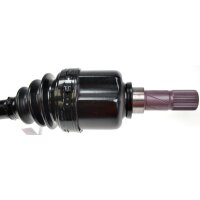 Drive shaft 51 teeth 700mm with nut SPIDAN for OPEL MOVANO A