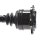 Drive shaft 45 teeth 633mm with screw SPIDAN for VW PASSAT B5.5
