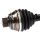 Drive shaft 499mm with screw SPIDAN for AUDI A4 B8