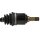Drive Shaft 611mm M22x1.5 Ø 76mm SPIDAN for e.g. FIAT Punto