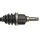 Drive Shaft 609mm M20x1.5 Ø 75mm SPIDAN for e.g. PEUGEOT 206+