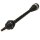 Drive Shaft 744mm M20x1.5 Ø 89mm SPIDAN for e.g. VW Golf