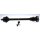 Drive shaft 582mm with screw SPIDAN for AUDI 80 B3