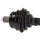 Drive shaft 582mm with screw SPIDAN for AUDI 80 B3