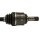 Drive Shaft 920mm M22x1.5 Ø 75mm SPIDAN for e.g. OPEL Corsa