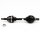 Drive Shaft 612mm M22x1.5 Ø 84mm SPIDAN for e.g. OPEL Astra