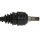 Drive Shaft 612mm M22x1.5 Ø 84mm SPIDAN for e.g. OPEL Astra