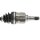 Drive Shaft 655mm M22x1.5 Ø86mm SPIDAN 50° for TOYOTA Yaris/Vitz