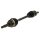 Drive shaft 607mm with nut SPIDAN for FORD FIESTA V