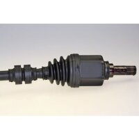 Drive shaft 701mm with nut SPIDAN for RENAULT KADJAR (HA_)