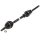 Drive Shaft 933mm M22x1.5 Ø 87mm SPIDAN for e.g. RENAULT Laguna