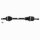 Drive Shaft 690mm M20x1.5 Ø 75mm SPIDAN for RENAULT Captur