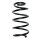 Fahrwerksfeder Spiralfeder Vorderachse Schraubenfeder Ø181mm SPIDAN