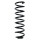 Suspension spring front axle coil spring Ø115mm SPIDAN for MERCEDES CLS and others