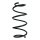 Suspension spring front axle coil spring Ø150mm SPIDAN for FIAT 500