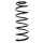 Suspension spring front axle coil spring Ø163mm SPIDAN for e.g. VOLVO XC70