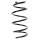 Suspension Spring Front Axle Coil spring with constant wire diameter SPIDAN for e.g. OPEL Vectra C Caravan