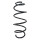 Suspension spring front axle coil spring Ø155mm SPIDAN