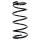 Suspension spring front axle coil spring Ø170mm SPIDAN for e.g. MITSUBISHI
