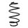 Suspension spring front axle coil spring Ø170mm SPIDAN for e.g. SAAB 45725