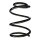 Suspension Spring Front Axle Coil spring with constant wire diameter SPIDAN