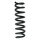 Suspension spring rear axle coil spring Ø92mm SPIDAN for BMW 1 Series and others