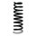 Suspension spring rear axle coil spring Ø100mm SPIDAN for HYUNDAI iX35 and others
