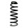 Suspension spring rear axle coil spring Ø106mm SPIDAN for e.g. PEUGEOT 508 I