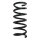 Suspension Spring Rear Axle Coil spring with constant wire diameter SPIDAN for VOLVO V60 I