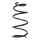 Suspension spring front axle coil spring Ø174mm SPIDAN for e.g. TOYOTA RAV 4 IV