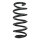 Suspension spring rear axle coil spring Ø127mm SPIDAN for e.g. TOYOTA RAV 4 IV