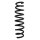 Suspension Spring Rear Axle Coil spring with constant wire diameter SPIDAN for BMW 1er