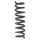 Suspension Spring Rear Axle Coil spring with constant wire diameter SPIDAN for e.g. BMW 1er