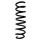 Suspension spring front axle coil spring Ø115mm SPIDAN for e.g. BMW 5 Series Gran