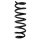 Suspension spring front axle coil spring Ø116mm SPIDAN for e.g. BMW 5 Series Gran