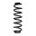 Suspension spring rear axle coil spring Ø106mm SPIDAN for SEAT Ateca and others