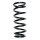 Suspension spring rear axle coil spring Ø135mm SPIDAN for e.g. JAGUAR XJ