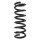 Fahrwerksfeder Hinterachse Schraubenfeder Ø133mm SPIDAN für u.a. INFINITI FX