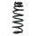 Suspension spring front axle coil spring Ø132mm SPIDAN for e.g. ALFA ROMEO