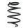 Suspension spring front axle coil spring Ø142mm SPIDAN for e.g. AUDI TT