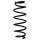 Suspension spring front axle coil spring Ø113mm SPIDAN for e.g. MITSUBISHI