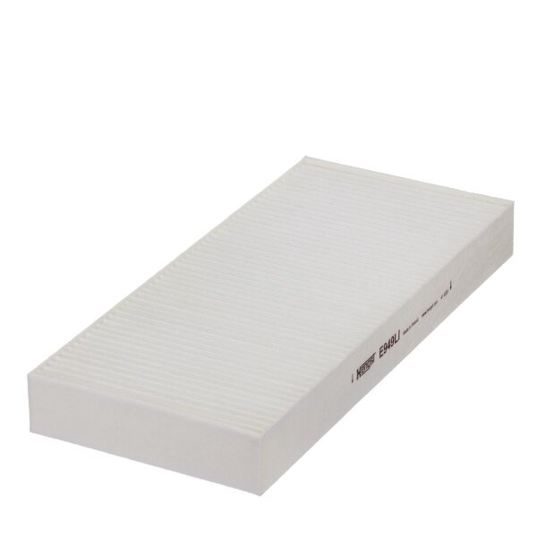 Pollen filter interior air-purifying 363-158mm 40mm HENGST FILTER for MAN L2000