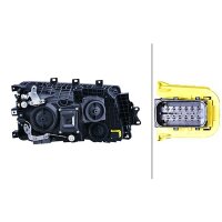 Hauptscheinwerfer links Halogen H7 HELLA für Scania...