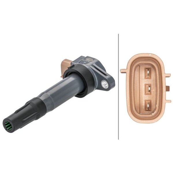 Zündspule HELLA Kerzenschachtzündspule für SX4 / SX4 CLASSIC (EY/ GY)