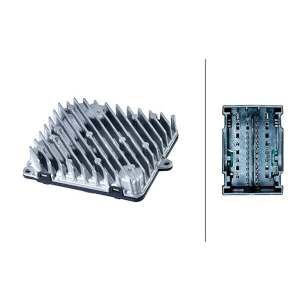 Steuergerät Hauptscheinwerfer beidseitig 12 V LED HELLA für u.a. AUDI Q3